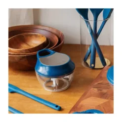 Mini Hachoir 500 Ml MASTRAD Bleu -Peugeot Boutique Mini hachoir 500 ml MASTRAD bleu 5