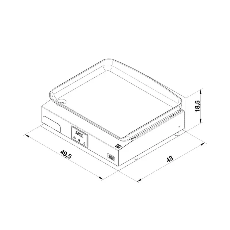 Plancha Electrique Fonte Initial ENO 50 18 Plancha Electrique Fonte Initial ENO 50 – Image 18