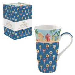 EASY LIFE A LA PLAGE Coffret 1 Méga Mug 60cl En Porcelaine -Peugeot Boutique a la plage coffret 1 mega mug 60cl en porcelaine 3