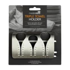 Kitchen Craft Accroche Porte Torchon Triple En Inox SC