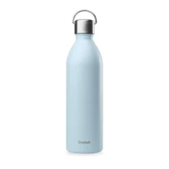 ACTIVE Bouteille Isotherme Double Paroi En Inox Avec Poignée Qwetch 1 L Bleu Pastel -Peugeot Boutique active bouteille isotherme double paroi en inox avec poignee qwetch 1 l bleu pastel 3