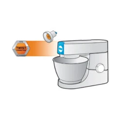 Adaptateur Sortie Avant Accessoire Twist Connection Robot Kenwood AW20011006 -Peugeot Boutique adaptateur sortie avant accessoire twist connection robot kenwood aw20011006 7