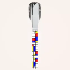 AKINOD 12H34 Set De 3 Couverts Inox Nomades ABSTRACTION -Peugeot Boutique akinod 12h34 set de 3 couverts inox nomades abstraction 4