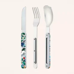 AKINOD 12H34 Set De 3 Couverts Inox Nomades CHAT -Peugeot Boutique akinod 12h34 set de 3 couverts inox nomades chat 5