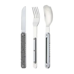AKINOD 12H34 Set De 3 Couverts Inox Nomades DIAGONALES