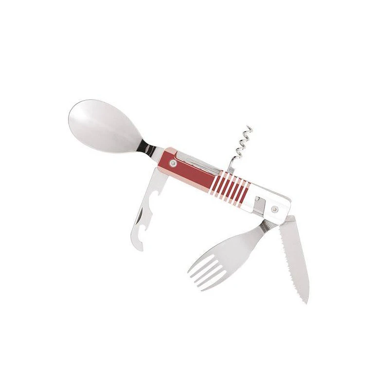 AKINOD 13H25 Set De Couverts Pliants Multifonctions Inox Nomades MARINIERE ROUGE 3 AKINOD 13H25 Set De Couverts Pliants Multifonctions Inox Nomades MARINIERE ROUGE – Image 3