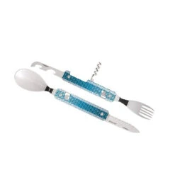 AKINOD 13H25 Set De Couverts Pliants Multifonctions Inox Nomades MOZAIQUE BLEUE -Peugeot Boutique akinod 13h25 set de couverts pliants multifonctions inox nomades mozaique bleue 6