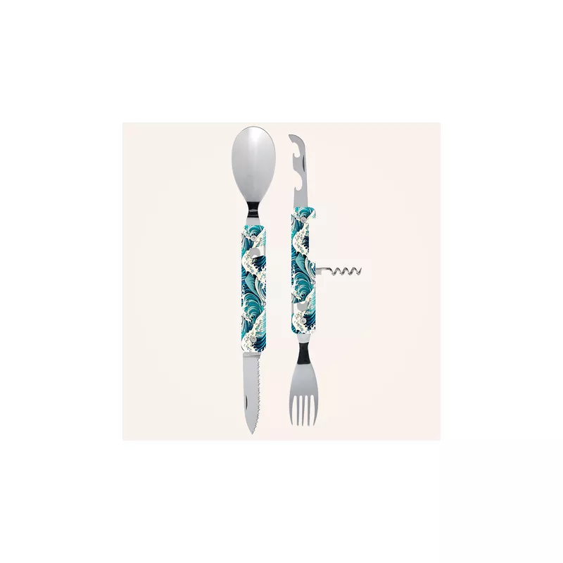 AKINOD 13H25 Set De Couverts Pliants Multifonctions Inox Nomades UKIYO 5 AKINOD 13H25 Set De Couverts Pliants Multifonctions Inox Nomades UKIYO – Image 5