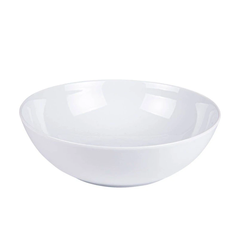 ALASKA Saladier En Porcelaine Blanche TABLE PASSION D25 Cm 2 ALASKA Saladier En Porcelaine Blanche TABLE PASSION D25 Cm – Image 2