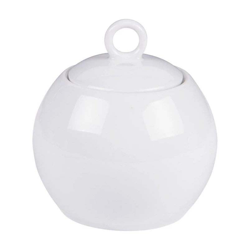 ALASKA Sucrier En Porcelaine Blanche TABLE PASSION 2 ALASKA Sucrier En Porcelaine Blanche TABLE PASSION – Image 2