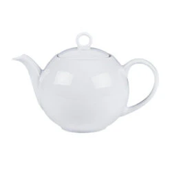 ALASKA Théière En Porcelaine Blanche TABLE PASSION 1.2L