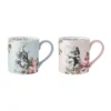 Kitchen Craft ALICE IN WONDERLAND Mug En Porcelaine 380 Ml KitchenCraft Les 2 Dans Un Coffret Cadeau