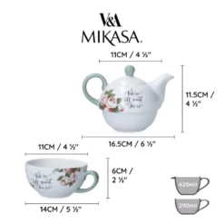 Kitchen Craft ALICE IN WONDERLAND Solitaire En Porcelaine 420 Ml (tasse 290 Ml) KitchenCraft -Peugeot Boutique alice in wonderland solitaire en porcelaine 420 ml tasse 290 ml kitchencraft nvs 15