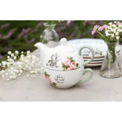 Kitchen Craft ALICE IN WONDERLAND Solitaire En Porcelaine 420 Ml (tasse 290 Ml) KitchenCraft -Peugeot Boutique alice in wonderland solitaire en porcelaine 420 ml tasse 290 ml kitchencraft nvs 7