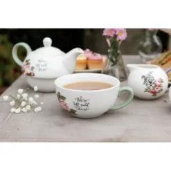 Kitchen Craft ALICE IN WONDERLAND Solitaire En Porcelaine 420 Ml (tasse 290 Ml) KitchenCraft -Peugeot Boutique alice in wonderland solitaire en porcelaine 420 ml tasse 290 ml kitchencraft nvs 8