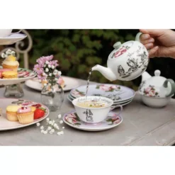 Kitchen Craft ALICE IN WONDERLAND Théière En Porcelaine 400 Ml KitchenCraft Coffret Cadeau -Peugeot Boutique alice in wonderland theiere en porcelaine 400 ml kitchencraft coffret cadeau nvs 7