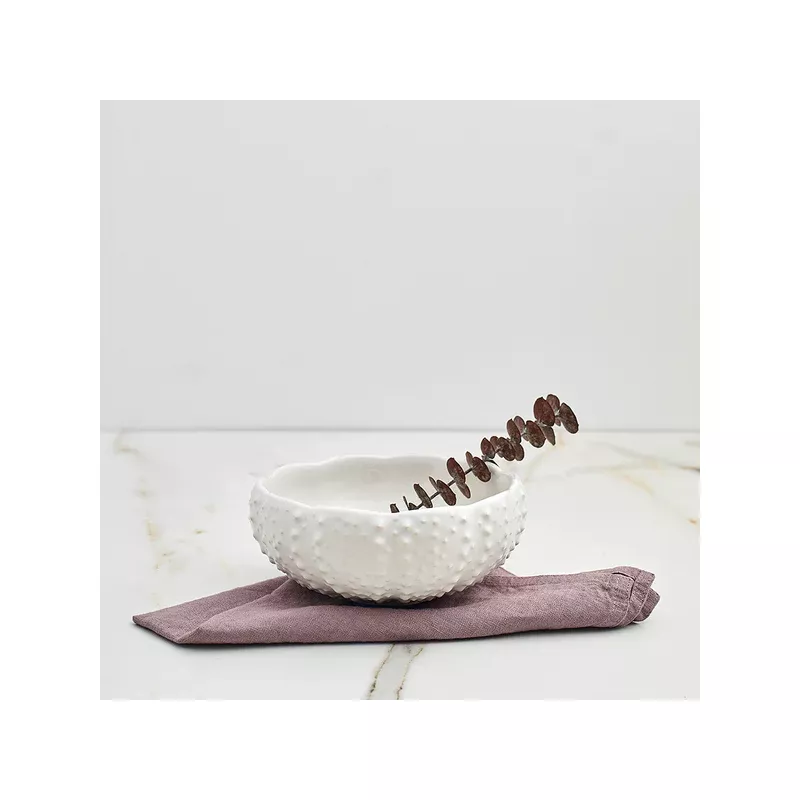 APARTE Bol Oursin En Grès 18 Cm Blanc COSTA NOVA 1 APARTE Bol Oursin En Grès 18 Cm Blanc COSTA NOVA