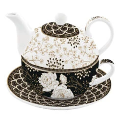 EASY LIFE ART DECO FLOWERS Tea For One Théière Et Tasse Avec Soucoupe 10 EASY LIFE ART DECO FLOWERS Tea For One Théière Et Tasse Avec Soucoupe -Peugeot Boutique art deco flowers tea for one theiere et tasse avec soucoupe 4