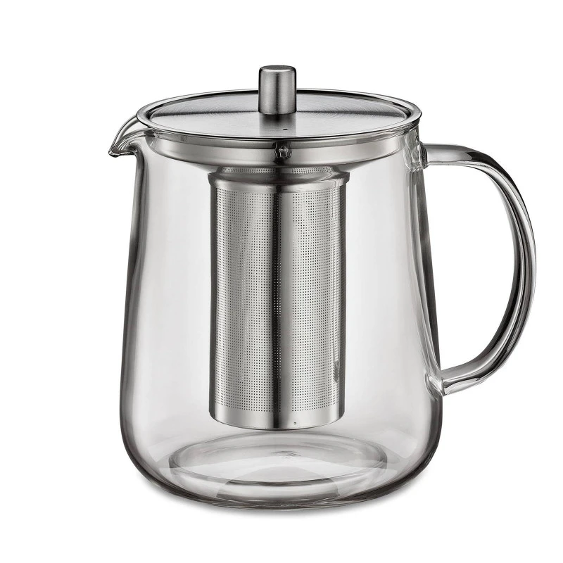 ASSAM Théière En Verre Borosilicate Avec Infuseur Inox Kuchenprofi 1 L 2 ASSAM Théière En Verre Borosilicate Avec Infuseur Inox Kuchenprofi 1 L – Image 2