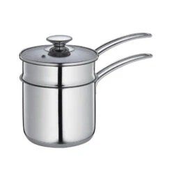 Bain Marie Casserole Haute Avec Couvercle Inox KUCHENPROFI