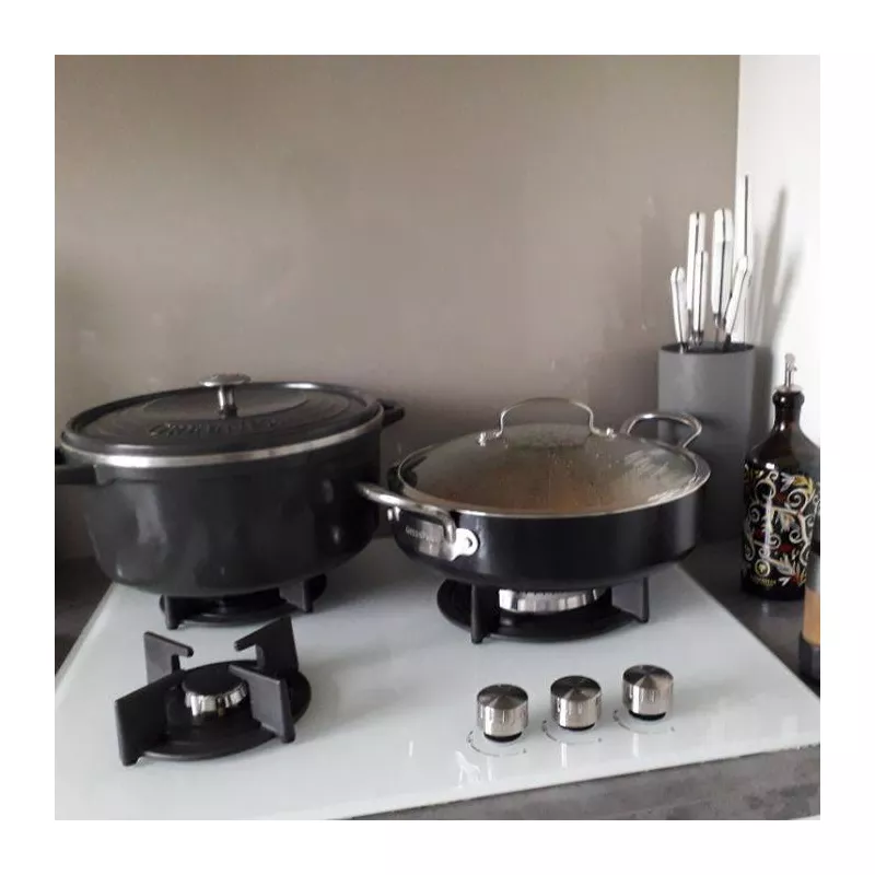 BARCELONA Pro Sauteuse Aluminium Revêtement Céramique Avec Couvercle GreenPan D30 Nouveau Modèle 4 BARCELONA Pro Sauteuse Aluminium Revêtement Céramique Avec Couvercle GreenPan D30 Nouveau Modèle – Image 4