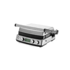 BBQ & Press Grill Plancha électrique Revêtement Antiadhésif Céramique 2200 W GreenPan Gris