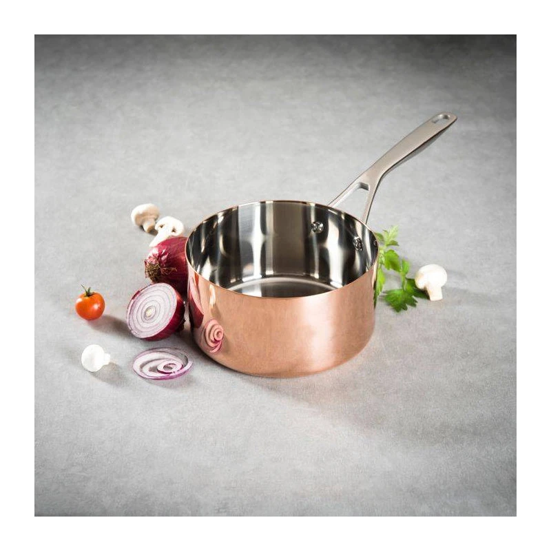 B´Chef Casserole Cuivre Inox Baumalu D20 1 B´Chef Casserole Cuivre Inox Baumalu D20