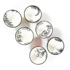 BEIJING Set De 6 Bols Coupelles Apéritives En Grès WD Lifestyle -Peugeot Boutique beijing set de 6 bols coupelles aperitives en gres wd lifestyle 6