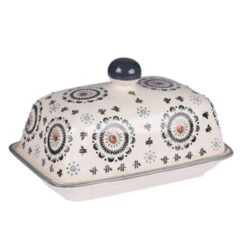 Beurrier Avec Couvercle Cloche Grès NELSON Fleurs TABLE PASSION 6 Beurrier Avec Couvercle Cloche Grès NELSON Fleurs TABLE PASSION -Peugeot Boutique beurrier avec couvercle cloche gres nelson fleurs table passion 2