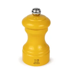 BISTRO Moulin à Poivre Bois De Hêtre 10 Cm PEUGEOT Jaune Safran