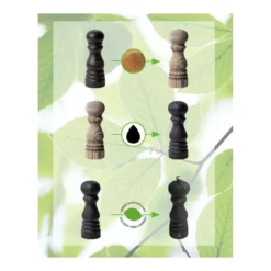 BISTRO NATURE Moulin à Poivre Bois De Hêtre 10 Cm PEUGEOT Noir -Peugeot Boutique bistro nature moulin a poivre bois de hetre 10 cm peugeot noir 7