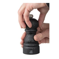 BISTRO NATURE Moulin à Sel Bois De Hêtre 10 Cm PEUGEOT Noir -Peugeot Boutique bistro nature moulin a sel bois de hetre 10 cm peugeot noir 12