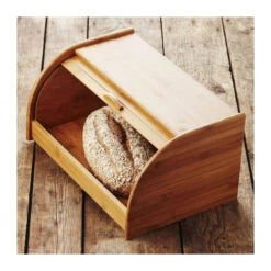 Boite à Pain Porte Coulissante En Bambou Point Virgule SC