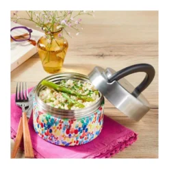 Boîte Repas Isotherme Double Paroi En Inox Qwetch 850 Ml Arty -Peugeot Boutique boite repas isotherme double paroi en inox qwetch 850 ml arty 3