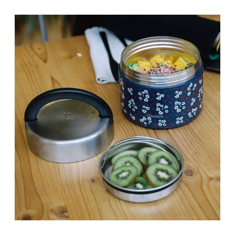 Boîte Repas Isotherme Double Paroi En Inox Qwetch 850 Ml Hanami Bleu 7 Boîte Repas Isotherme Double Paroi En Inox Qwetch 850 Ml Hanami Bleu – Image 7