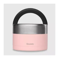 Boîte Repas Isotherme Double Paroi En Inox Qwetch 850 Ml Rose Pastel -Peugeot Boutique boite repas isotherme double paroi en inox qwetch 850 ml rose pastel 4