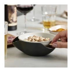 Bols DOUBLE DISH Apéritif Joseph Joseph Gris