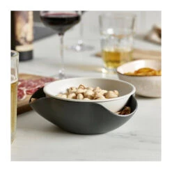Bols DOUBLE DISH Apéritif Joseph Joseph Gris -Peugeot Boutique bols double dish aperitif joseph joseph gris 3