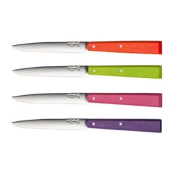 BON APPETIT Coffret De 4 Couteaux De Table Steak OPINEL Esprit POP -Peugeot Boutique bon appetit coffret de 4 couteaux de table steak opinel esprit pop 3