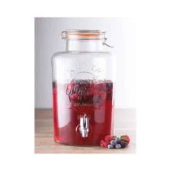 Bonbonne En Verre Avec Robinet Jus Punch Rhum Arrangé KILNER 8 L SC -Peugeot Boutique bonbonne en verre avec robinet jus punch rhum arrange kilner 8 l 6