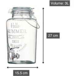 Bonbonne En Verre Robinet Jus Punch Rhum Arrangé Point Virgule 3 L -Peugeot Boutique bonbonne en verre robinet jus punch rhum arrange point virgule 3 l p 11