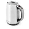 Bouilloire électrique Inox 1.7 L Température Variable Riviera&Bar SERENA Blanc Pailleté