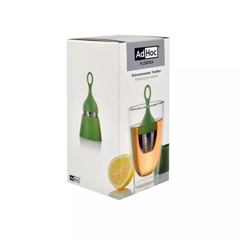 FLOATEA Boule à Thé Flottante AdHoc Vert Citron 3 FLOATEA Boule à Thé Flottante AdHoc Vert Citron – Image 3