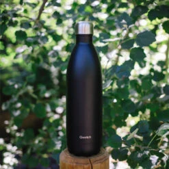 Bouteille Isotherme Double Paroi En Inox Avec Poignée TITAN Qwetch 1.5 L Noir Mat -Peugeot Boutique bouteille isotherme double paroi en inox avec poignee qwetch 15 l noir mat 3