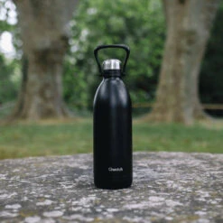 Bouteille Isotherme Double Paroi En Inox Avec Poignée TITAN Qwetch 1.5 L Noir Mat -Peugeot Boutique bouteille isotherme double paroi en inox avec poignee qwetch 15 l noir mat 4