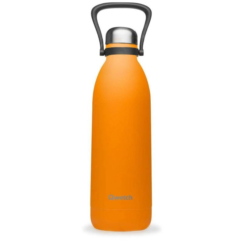 Bouteille Isotherme Double Paroi En Inox Avec Poignée TITAN Qwetch 1.5 L Orange Pop 4 Bouteille Isotherme Double Paroi En Inox Avec Poignée TITAN Qwetch 1.5 L Orange Pop – Image 4