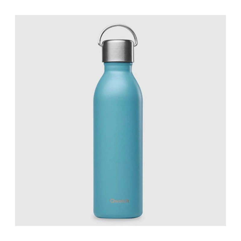 ACTIVE Bouteille Isotherme Double Paroi En Inox Avec Poignée Qwetch 600 Ml Bleu Acier SC 1 ACTIVE Bouteille Isotherme Double Paroi En Inox Avec Poignée Qwetch 600 Ml Bleu Acier SC