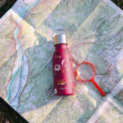 KIDS Bouteille Isotherme Double Paroi En Inox Enfant Qwetch 350 Ml Yosemite Rouge Grenat -Peugeot Boutique bouteille isotherme double paroi en inox enfant qwetch kids 350 ml yosemite rouge grenat 3