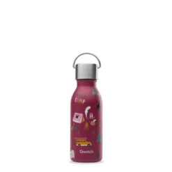 KIDS Bouteille Isotherme Double Paroi En Inox Enfant Qwetch 350 Ml Yosemite Rouge Grenat -Peugeot Boutique bouteille isotherme double paroi en inox enfant qwetch kids 350 ml yosemite rouge grenat 5
