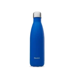Bouteille Isotherme Double Paroi En Inox Qwetch 500 Ml Bleu Majorelle